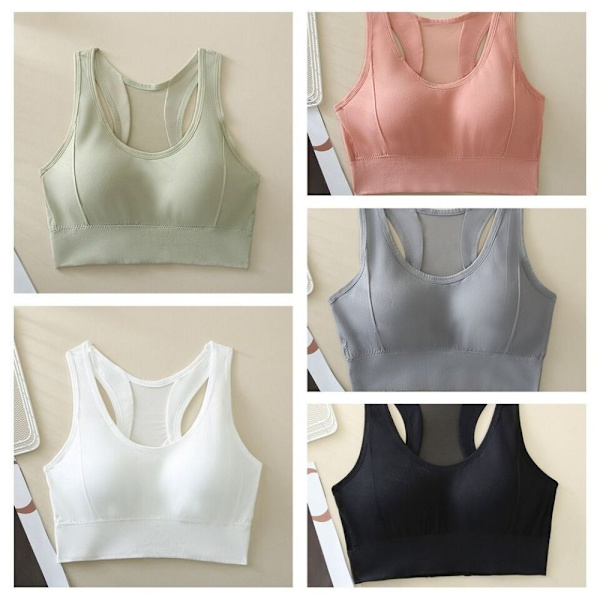 Sportsundertøy Fitness Vest GRÅ L Grey L