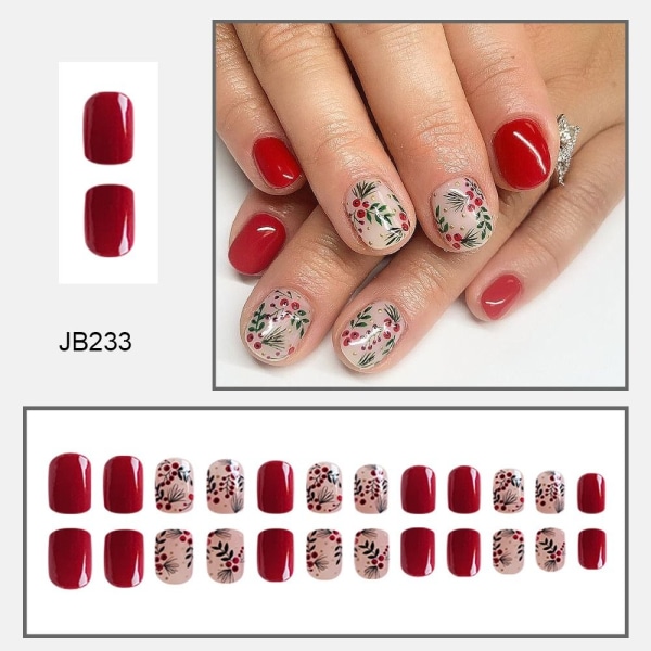 Falska Naglar Fake Nails JB233 JB233 JB233