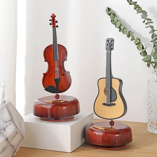 Roterande speldosa Musikinstrumentmodell Speldosa E E E
