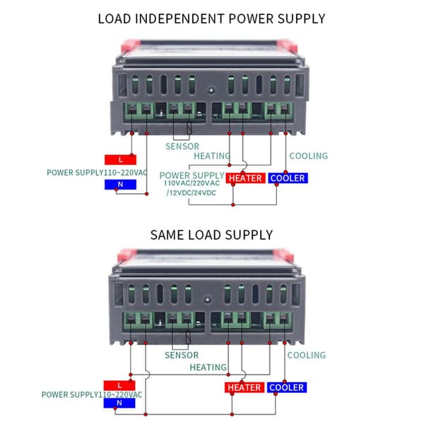 Temperaturkontroller Termostat 12V 12V 12V