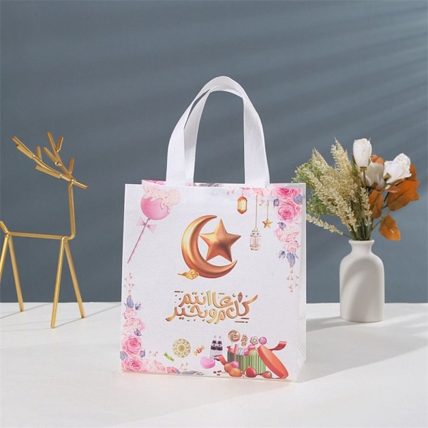 4 stk Eid Mubarak gavepose Candy Cookie Bag STYLE 3 STYLE 3 Style 3
