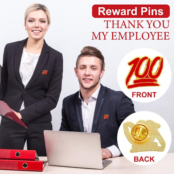 12 st Full poäng Brosch Medalj Emalj Pin Lapel Pin