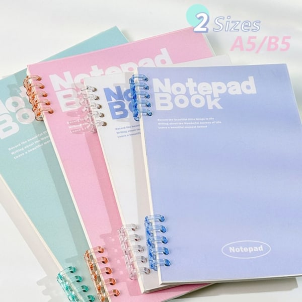 Ringpärm Notebook Loose Leaf Notebook BLÅ A5 Blue A5