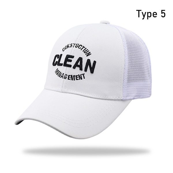 Vintage baseball-lippikset Hauskat Trucker-hatut 5 5 5