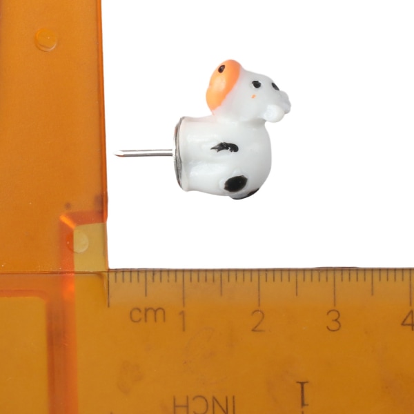 20 stk 3D Cow Pushpins Resin Nails Dekorative Thumbnails