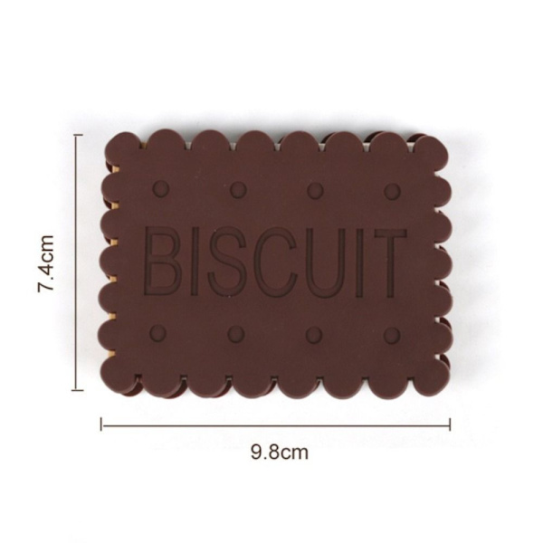 80 ark/bok Cookie Anteckningsblock Choklad Memo Pad 06 06 06