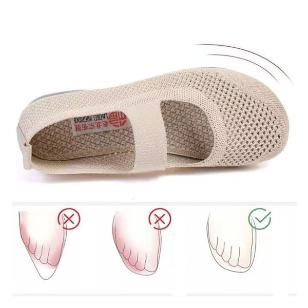 Naisten tasaiset kengät Neliömäiset kengät BEIGE 40 beige 40