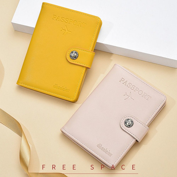 Pas Cover Passport Holder Case KAFFE Coffee