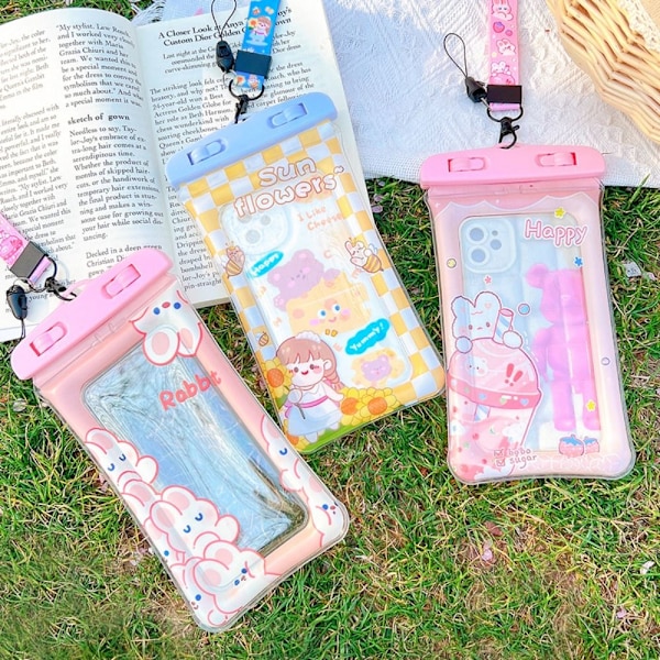 Mobiltelefon Vattentät Väska Simning Phone case 3 3 3