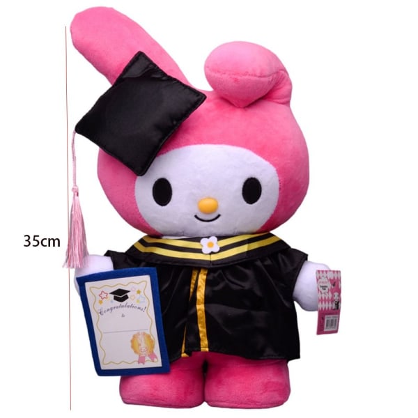 Kuromi Graduate Doll Kawaii Bachelor kjole BEAR BEAR