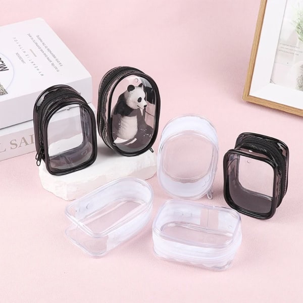 1 kpl Kaapelin organizer Säilytyspussi STYLE 3 MUSTA TYYLI 3 Style 3 Black