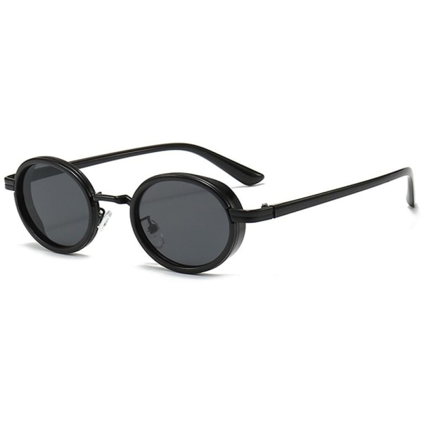 Ovale solbriller Lille stel solbriller SORT SORT Black