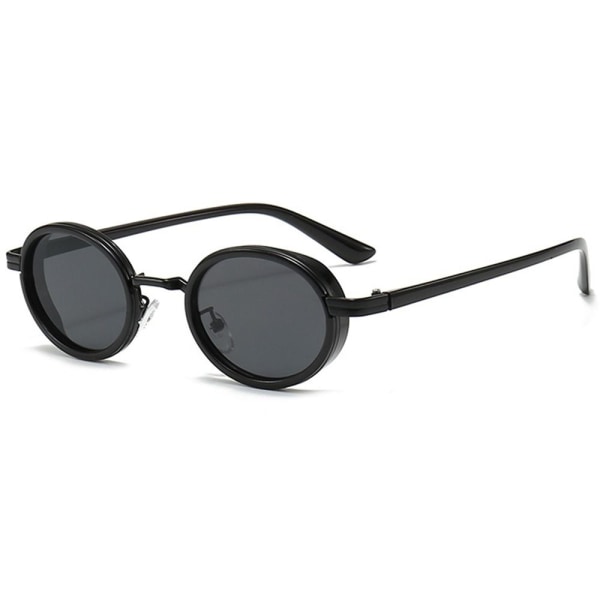 Ovale solbriller Solbriller med liten innfatning SVART SVART Black