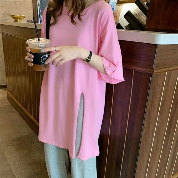 T-shirt Dam Topp ROSA XL Pink XL