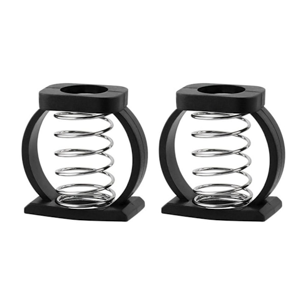 Pyörän jousen saranankiristin MUSTA 2 KPL 2 KPL Black 2pcs-2pcs