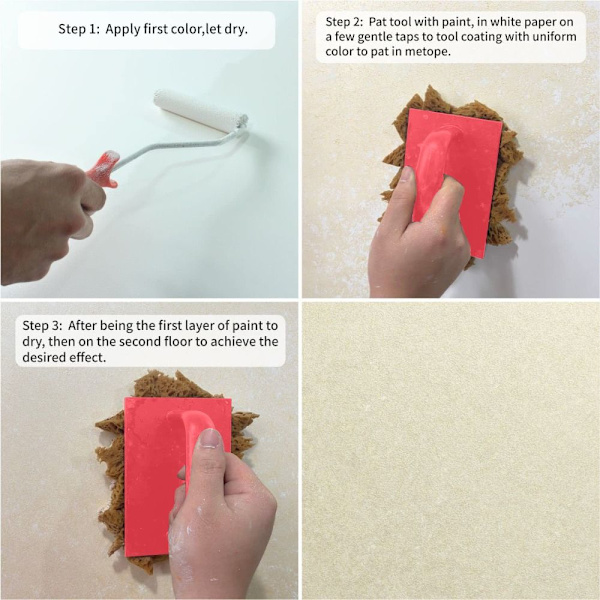 Sponge Paint Roller Pattern Art Sponge Roller Texture Painting