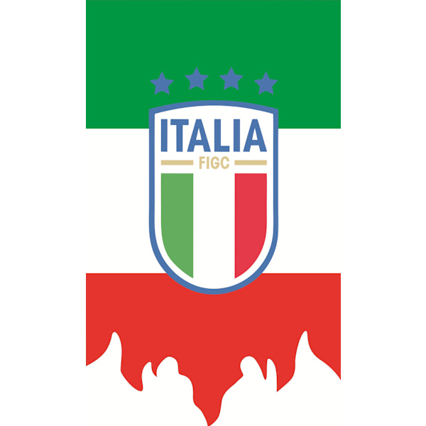 Koristeellisia Italian lippuja jalkapallojuhliin, fanitarvikkeita, baarikoristeita vuoden 2024 Euroopan Cupiin Italy