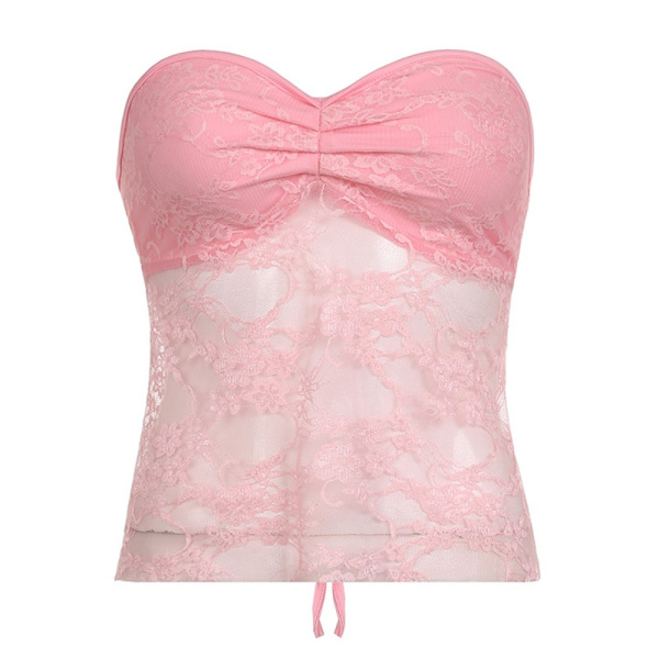 Korset Top Tube Toppe PINK S PINK S pink S