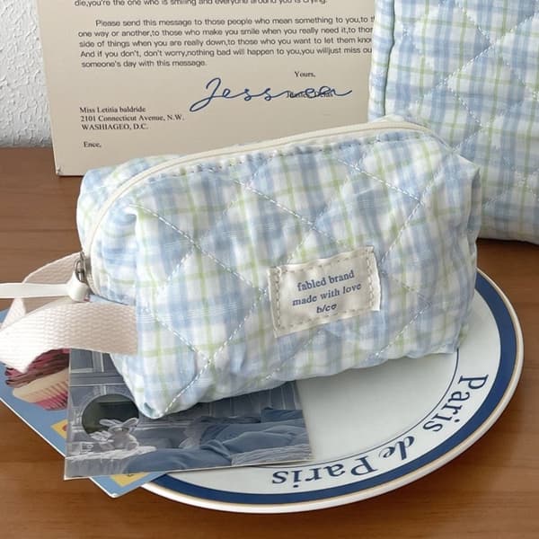 Kosmetikkveske Kosmetikkbag BLÅ blue