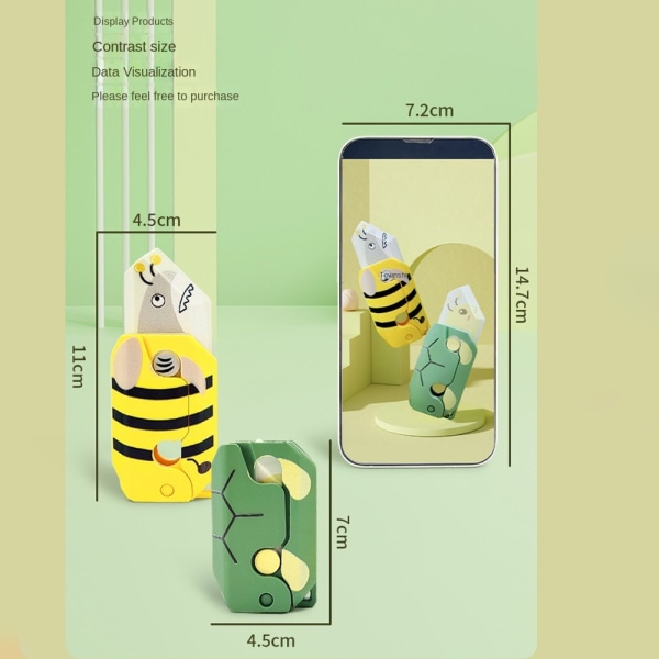 Gravity Carrot Toy Decompression Toy HONEYBEE HONEYBEE honeybee