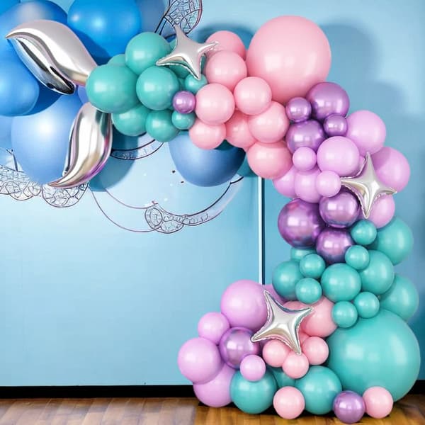 Havfrue Ballongbue Sett Hale