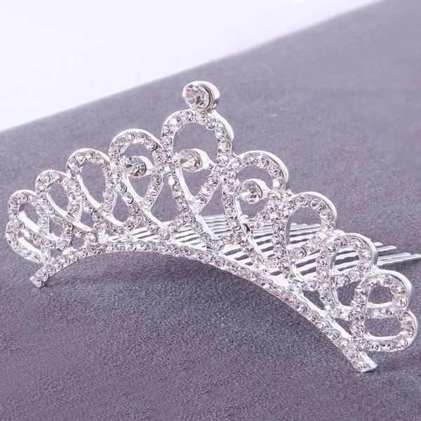 Princess Crystal Tiaras Crowns Hair Comb 10 10 10