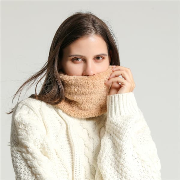 Halsedisse Termisk Tørklæde BEIGE Beige