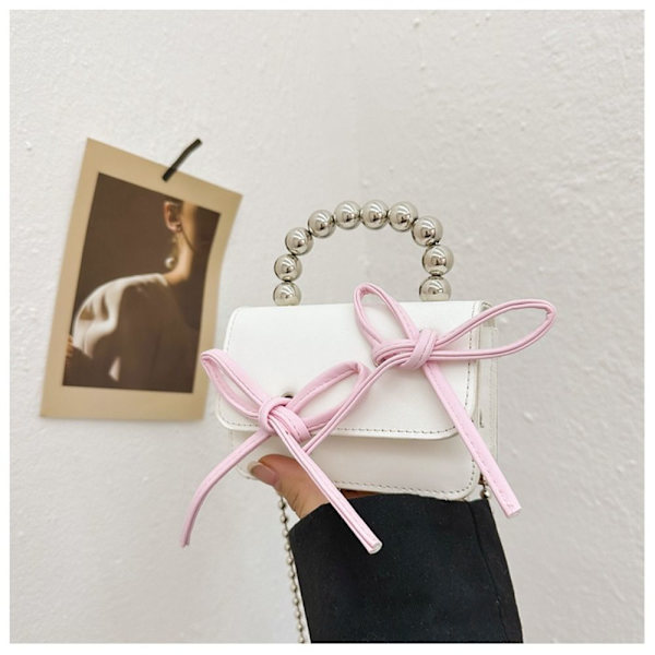 Crossbody-väska Handväska VIT White