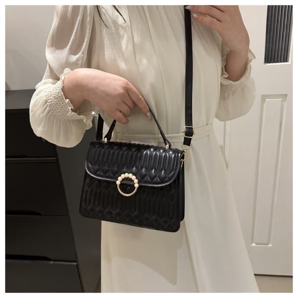 Skuldertaske Messenger Taske SORT Black
