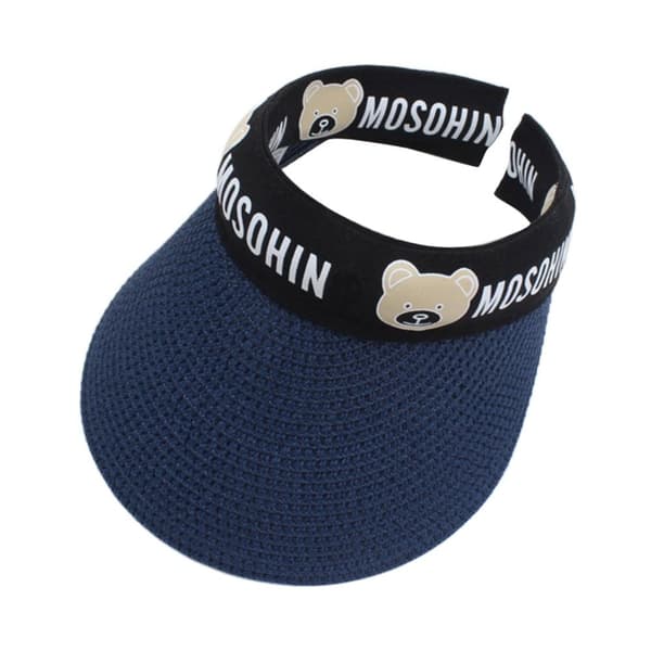 Solhatt med öppen topp MARINBLÅ Navy Blue