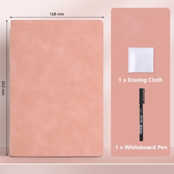 A5 Whiteboard Notebook Raderbar Whiteboard Draft 01 01 01