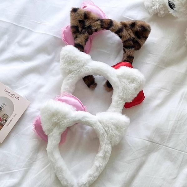 Kawaii Pannband Söt Rosett Håraccessoar E E E