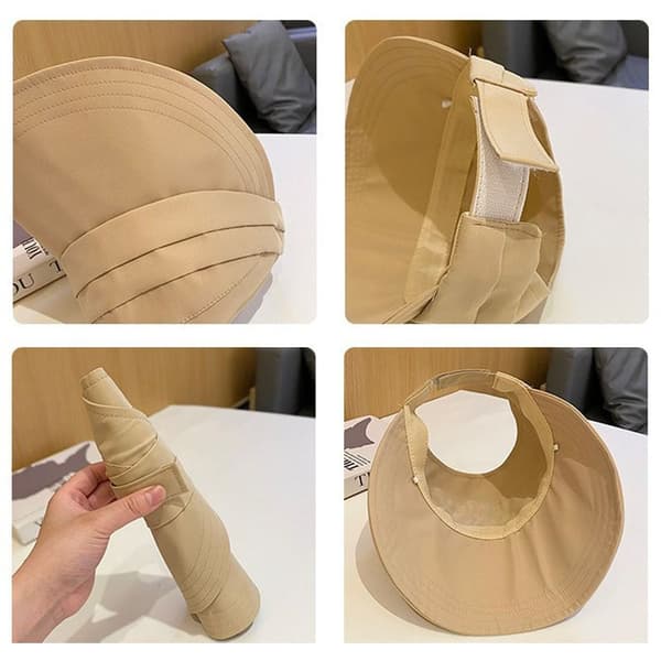 Kvinders solskærmshat baseballkasketter BEIGE beige