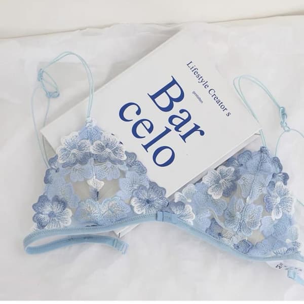 2 stk. fe-undertøyssett, blått 34/75AB Blue 34/75AB
