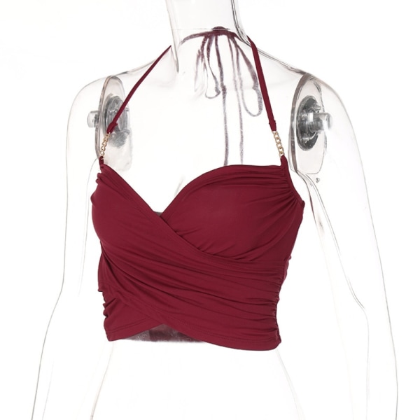 Dame tanktop RØD L Red L