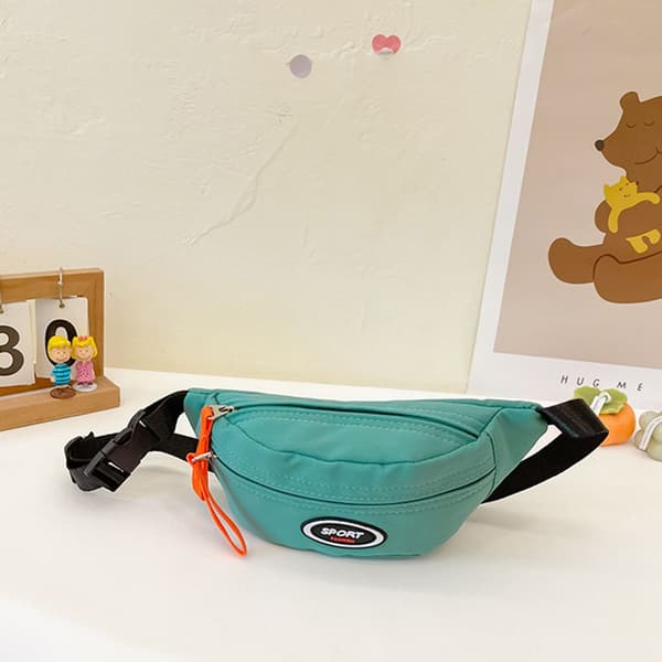 Børne Brysttaske Fanny Pack SORT Black