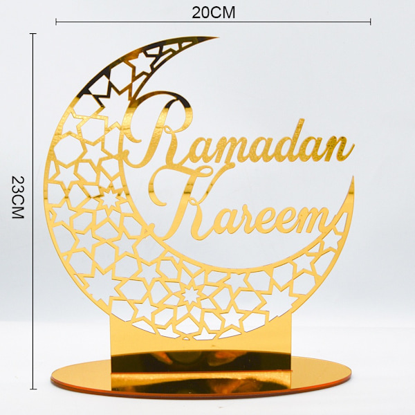 Eid Mubarak-pynt Ramadan-dekorasjon 2 2