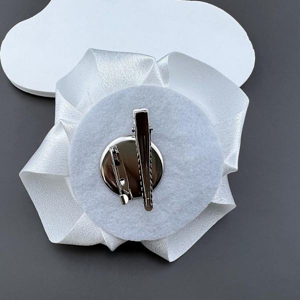 Stor blombrosch Corsage KUNGSBLÅ Royal Blue