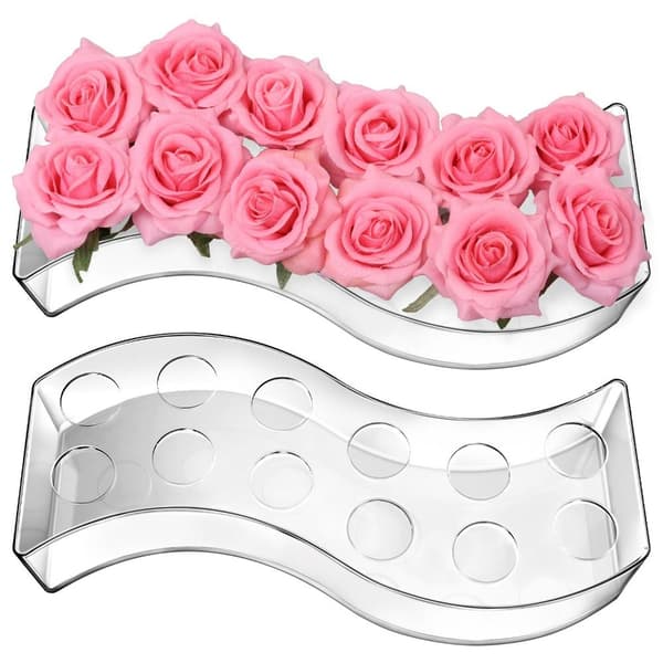 S-formet blomstervase Lang blomstervase Moderne dekorflasker