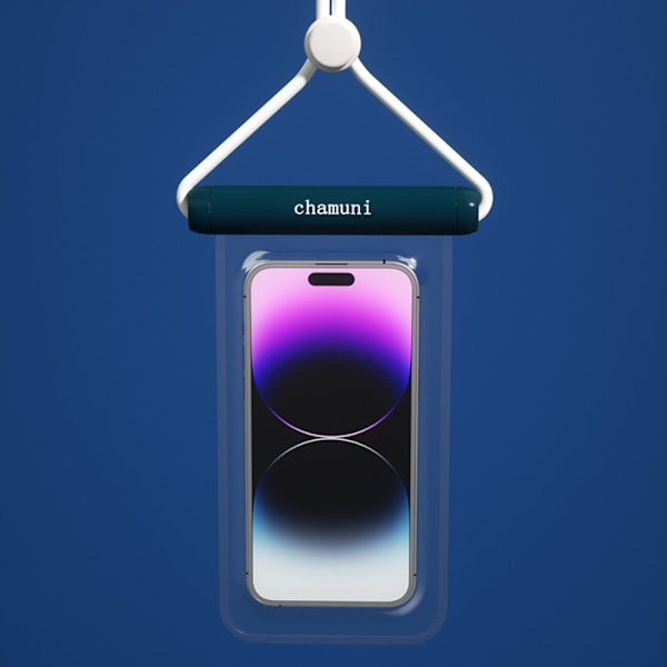 Mobiltelefon Vanntett Veske Hengende Hals Outdoor Reiseveske purple