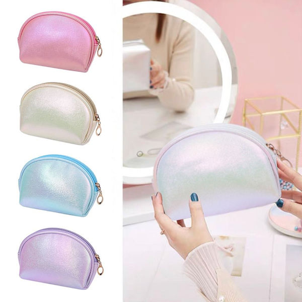 Shell Kosmetiska väskor Makeup Organizer ROSA Pink