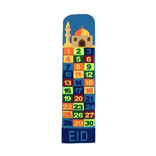 Ramadanin laskurikalenteri Ramadan Mubarak Advent-kalenteri 6 6