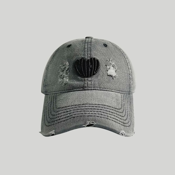 Baseballcaps Peaked Hat GRÅ grey
