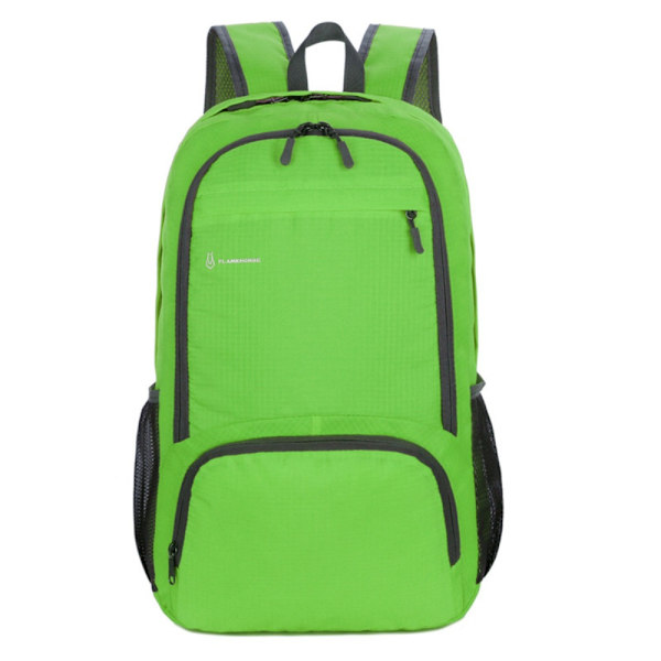 Taitettava reppu olkalaukku VIHREÄ green