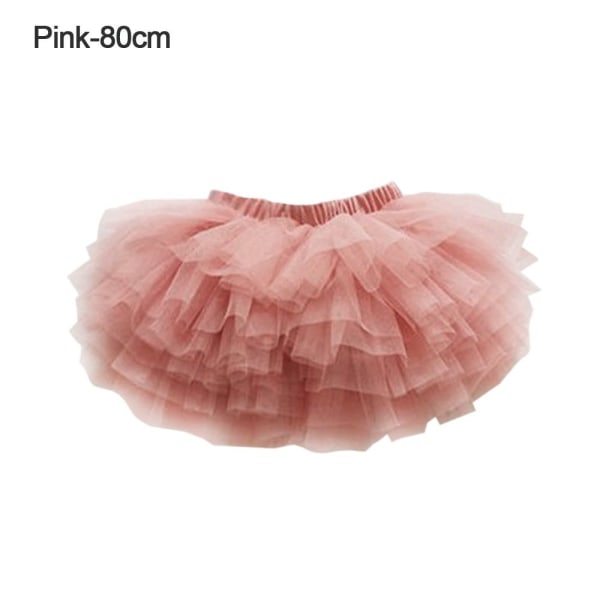 Tutu Sommarkjolar Tyll Princess Kjolar ROSA 80CM pink 80cm