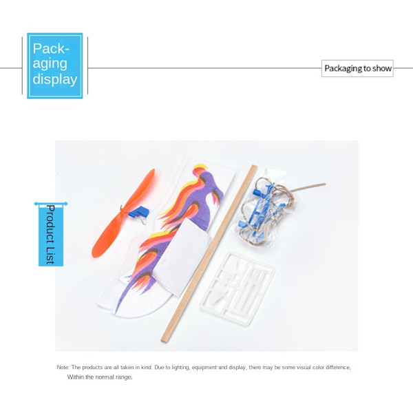 Flying Glider Fly Model Svævefly Model Legetøj Color Random
