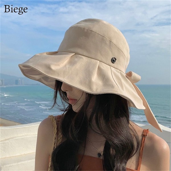 Solhatt Solbeskyttelseshatt BEIGE beige