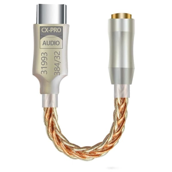 Type-C Dac -sovitin äänidekooderi KULTA Gold