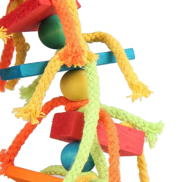 Fugle Legetøj Papegøje Legetøj Papegøjeartikler multicolor