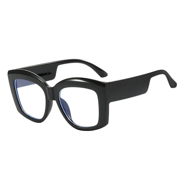Anti-Blue Light Glasses Neliömäiset silmälasit MUSTA Black